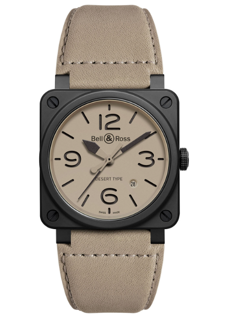Review Bell and Ross Replica Watch BR 03-92 Desert Type Automatic BR0392-DESERT-CA